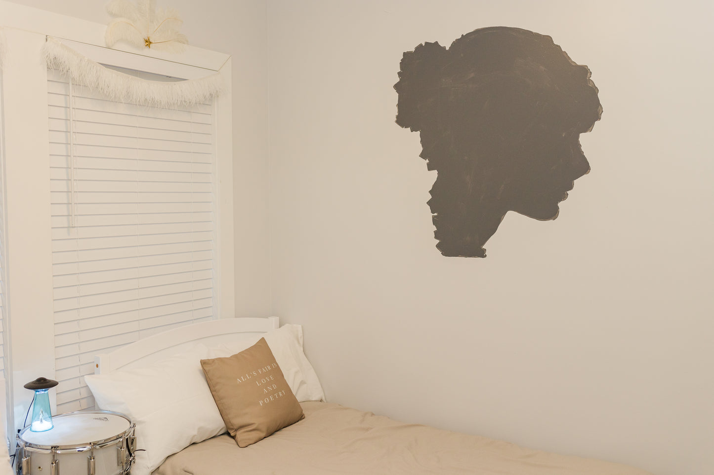 swift head mural from ttpd